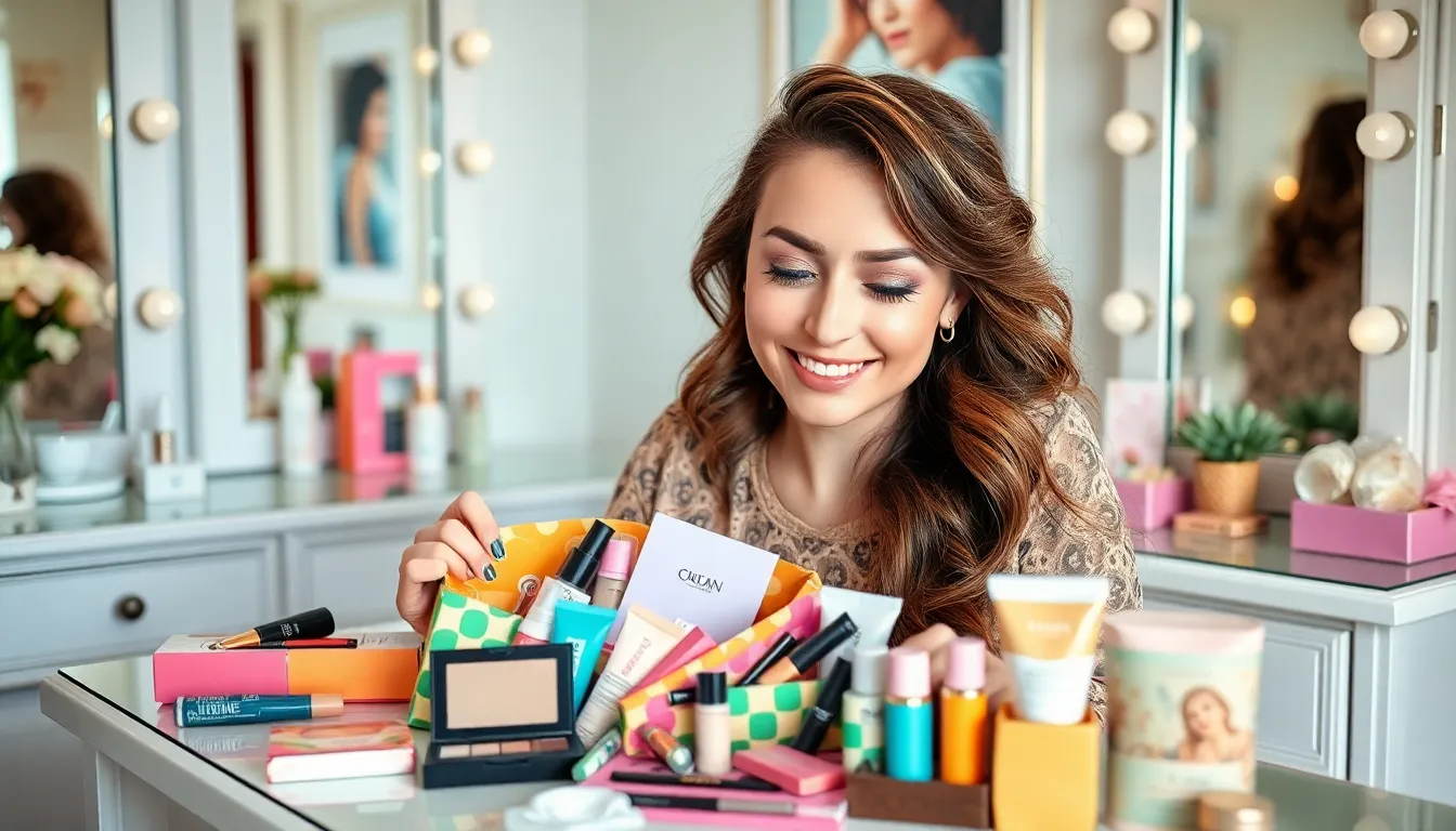Subscription beauty boxes